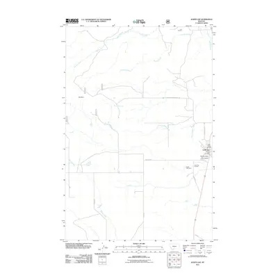 2011 Map of Judith Gap, 2011 Print