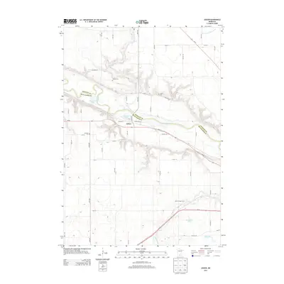 2013 Map of Judson, 2013 Print