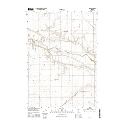 2016 Map of Judson, 2016 Print