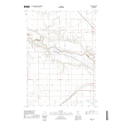 2019 Map of Judson, 2019 Print