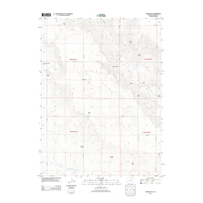 2013 Map of Judson Hills, 2013 Print