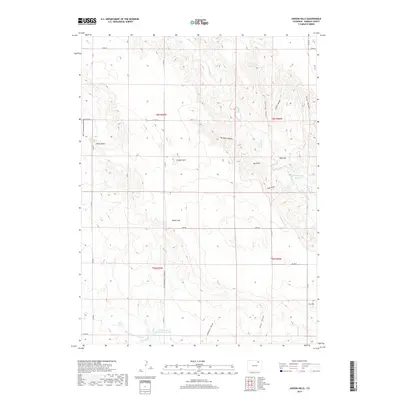 2019 Map of Judson Hills, 2019 Print