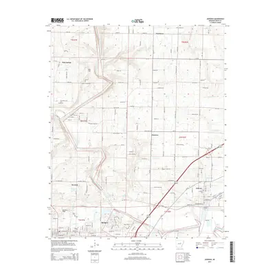 2014 Map of Judsonia, 2014 Print
