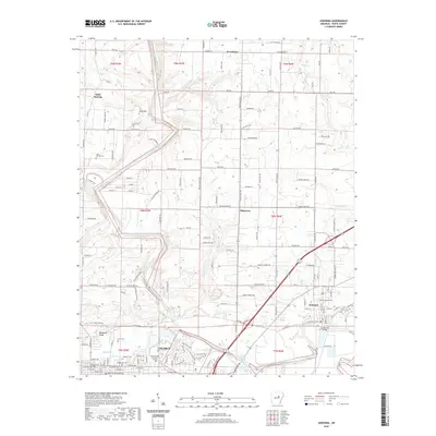 2020 Map of Judsonia, 2020 Print