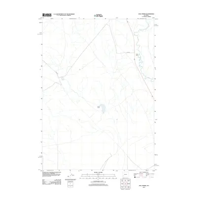 2012 Map of Juel Spring, 2012 Print