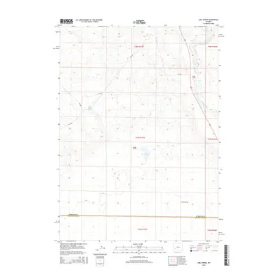 2015 Map of Juel Spring, 2015 Print