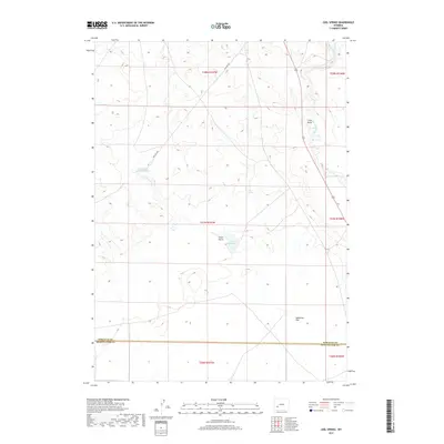 2017 Map of Juel Spring, 2017 Print