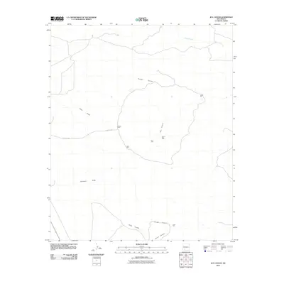2010 Map of Jug Canyon, 2010 Print