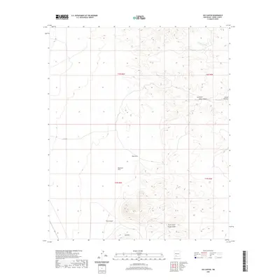 2020 Map of Jug Canyon, 2020 Print