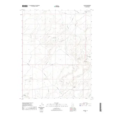 2020 Map of Jug Rock, 2020 Print