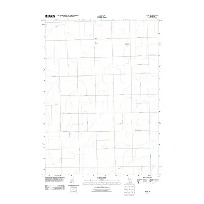 2011 Map of Juhl, 2011 Print