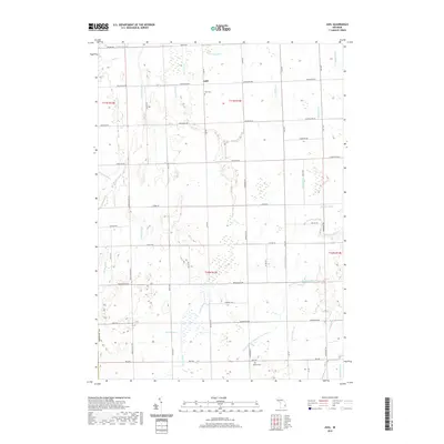 2019 Map of Juhl, 2019 Print