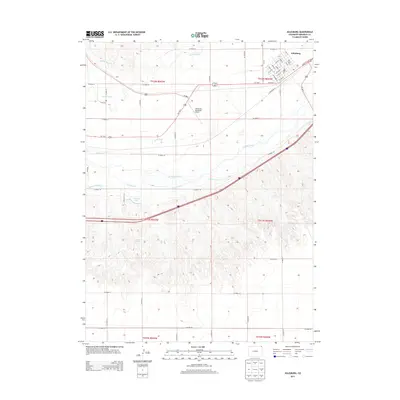 2013 Map of Julesburg, 2013 Print
