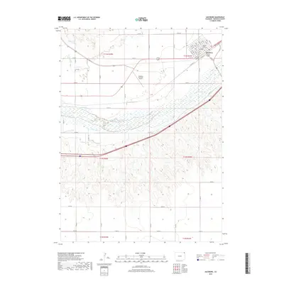 2019 Map of Julesburg, 2019 Print