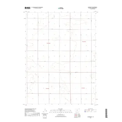 2019 Map of Julesburg SW, 2019 Print