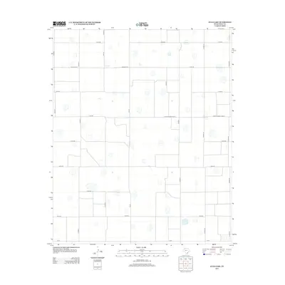 2012 Map of Julia Lake, 2012 Print