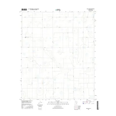 2016 Map of Julia Lake, 2016 Print