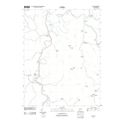 2011 Map of Julian, 2011 Print