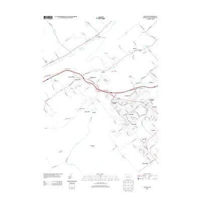 2013 Map of Julian, 2013 Print