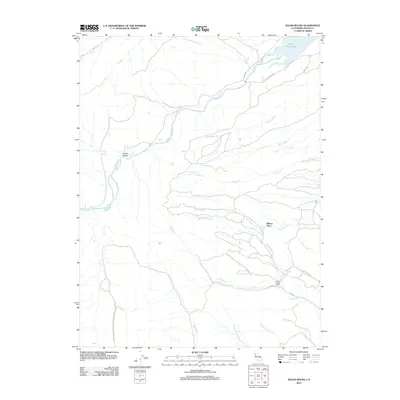 2012 Map of Julian Rocks, 2012 Print