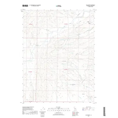 2018 Map of Julian Rocks, 2018 Print
