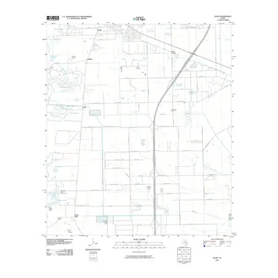 2010 Map of Juliff, 2010 Print