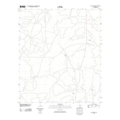 2010 Map of Julio Draw, 2010 Print