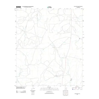 2012 Map of Julio Draw, 2012 Print