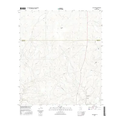 2016 Map of Julio Draw, 2016 Print