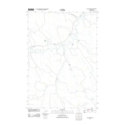 2012 Map of Julio Draw, 2012 Print