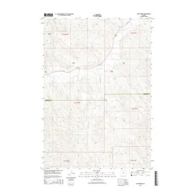 2015 Map of Julio Draw, 2015 Print