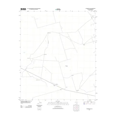 2012 Map of Jumbo Hill, 2012 Print