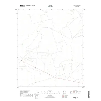 2019 Map of Jumbo Hill, 2019 Print