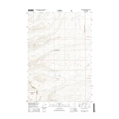 2014 Map of Jumbo Mountain, 2014 Print
