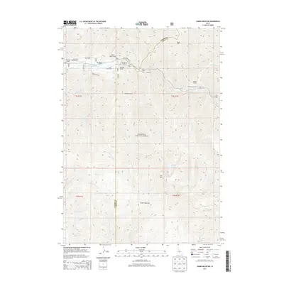 2013 Map of Jumbo Mountain, 2013 Print