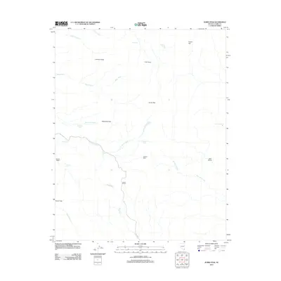 2012 Map of Jumbo Peak, 2012 Print