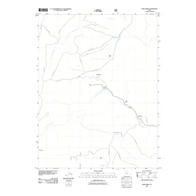 2011 Map of Jump Creek, 2011 Print