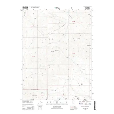 2014 Map of Jump Creek, 2014 Print