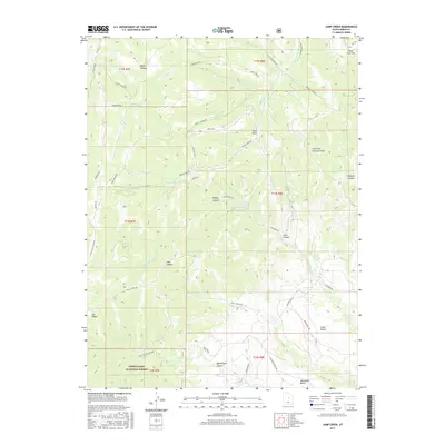 2017 Map of Jump Creek, 2017 Print
