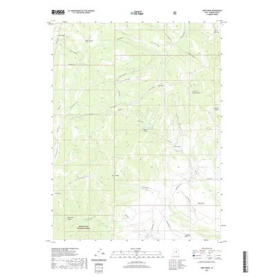 2020 Map of Jump Creek, 2020 Print