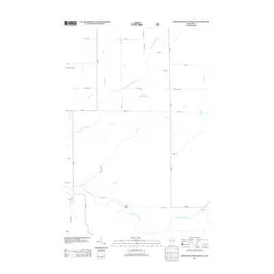 2013 Map of Jump River Fire Tower NE, 2013 Print