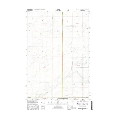 2015 Map of Jump River Fire Tower NW, 2015 Print