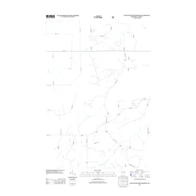 2013 Map of Jump River Fire Tower SW, 2013 Print