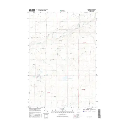 2015 Map of Jump River, 2015 Print
