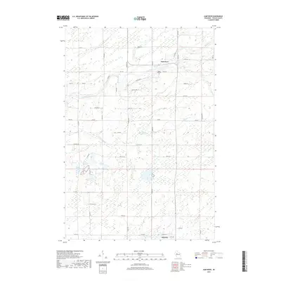 2018 Map of Jump River, 2018 Print