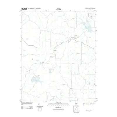 2012 Map of Jumpertown, 2012 Print