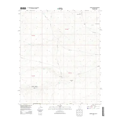2013 Map of Jumping Spring, 2013 Print