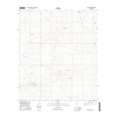 2017 Map of Jumping Spring, 2017 Print