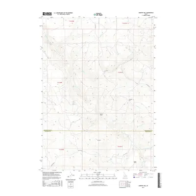 2017 Map of Jumpoff Hill, 2017 Print