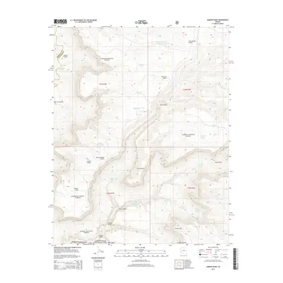 2014 Map of Jumpup Point, 2014 Print